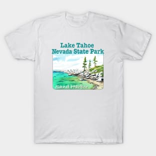 Sand Harbor, Lake Tahoe State Park T-Shirt